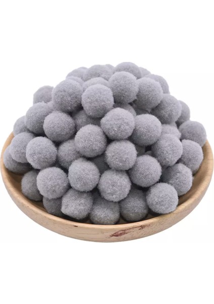 Peluş Ponpon 2 cm 50 Adet