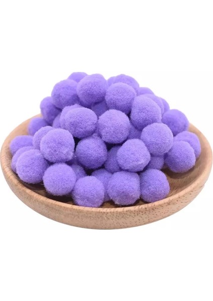 Peluş Ponpon 2 cm 50 Adet