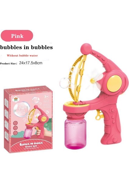 Otomatik Baloncuk Makinesi - Pembe (Yurt Dışından)