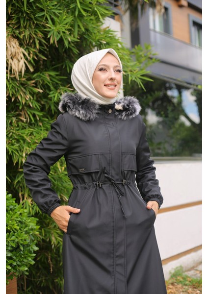 Siyah Içi Kürklü ve Su Geçirmez Kadın Kışlık Mont & Kaban fırsatları