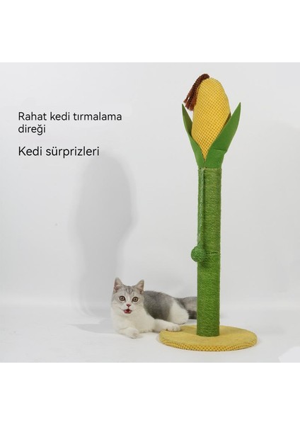 Mısır Sisal Kedi Tırmalama Sütunu Taşlama Pençe Küçük Kedi Tırmanma Çerçevesi