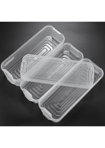 Plastik Depolama Bolonları Buzdolabı Saklama Kutusu Gıda Saklama Kapları Kapaklı Mutfak Buzdolabı Kabine Dondurucu Masası Organizatör | Şişeler, Kavanozlar ve kutular (Yurt Dışından) modelleri