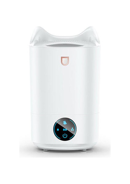 4000 ml Ev Hava Nemlendirici Çift Meme Serin Sis Aroma Difüzör Renkli LED Işık ile Ağır Sis Ultrasonik Humidificador | Nemlendiriciler (Yurt Dışından)
