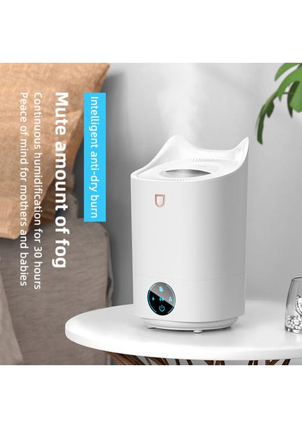 4000 ml Ev Hava Nemlendirici Çift Meme Serin Sis Aroma Difüzör Renkli LED Işık ile Ağır Sis Ultrasonik Humidificador | Nemlendiriciler (Yurt Dışından) modelleri