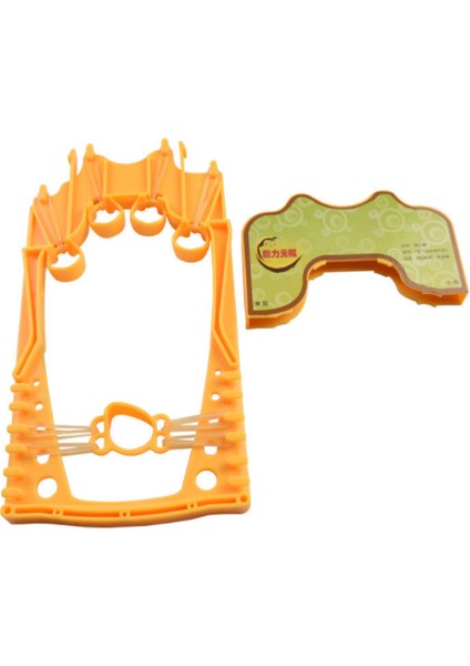 Parmak Egzersiz El Rehabilitasyon Eğitmen Parmak Ekipmanları Yaşlı Hemipleji Parmak Gücü Çocuk Kavrama Top Parmak Eğitmen | El Sapları (Sarı) (Yurt Dışından) fırsatları