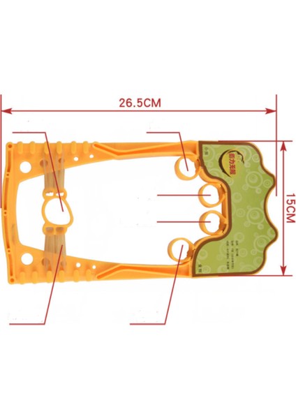 Parmak Egzersiz El Rehabilitasyon Eğitmen Parmak Ekipmanları Yaşlı Hemipleji Parmak Gücü Çocuk Kavrama Top Parmak Eğitmen | El Sapları (Sarı) (Yurt Dışından) indirimleri