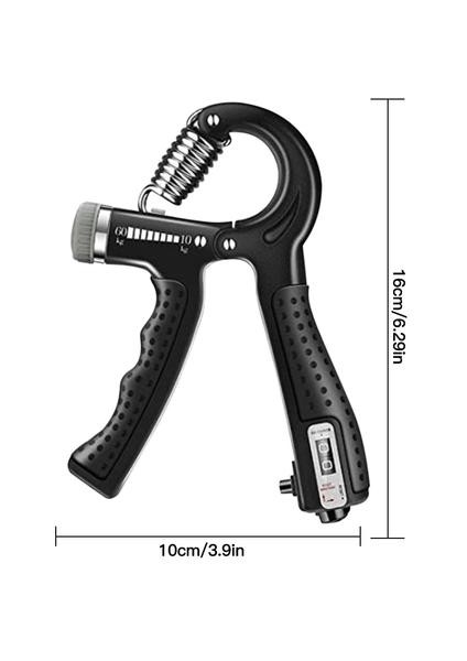 6 Adet Gücü Egzersiz Tutucu Ayarlanabilir El Kavrama Sayacı Parmak Çektirme Eğitim Parmak Eğitmen | El Sapları (Siyah) (Yurt Dışından) modelleri