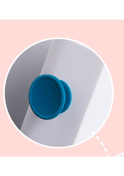 Duvara Monte Saç Kurutma Makinesi Raf Abs Çift Bölme Depolama Raf Ücretsiz Delme Çok Fonksiyonlu Depolama Raf Banyo Aksesuarları | Banyo Rafları (Yurt Dışından)