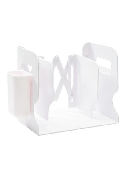 Ayarlanabilir Kitap Tutucu Bookends Kalem Tutucu ile Öğrenci Masası Dergisi Dosya Tutucu Organizatör Ofis Kitabı Standı Raf | Bookends (Yurt Dışından)