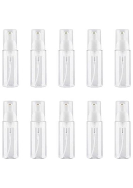 10 Adet Plastik Köpük Dispenser Şişeleri 50 ml Köpük Pompa Dağıtıcı Kullanımlık Boş Şişeler Doldurulabilir Gezgin Köpük Kapları | Sıvı Sabunluk (Yurt Dışından)
