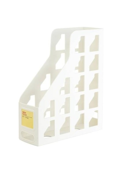 1 Adet Masaüstü Dosya Organizatör Tutucu Ayakta Dosya Kitap Kağıtları Organizatör Tutucu ile Lable Pencere ile Ideal Ev Dosya Dolabı | Bookends (Yurt Dışından)