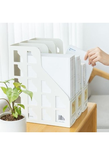 1 Adet Masaüstü Dosya Organizatör Tutucu Ayakta Dosya Kitap Kağıtları Organizatör Tutucu ile Lable Pencere ile Ideal Ev Dosya Dolabı | Bookends (Yurt Dışından) indirimleri