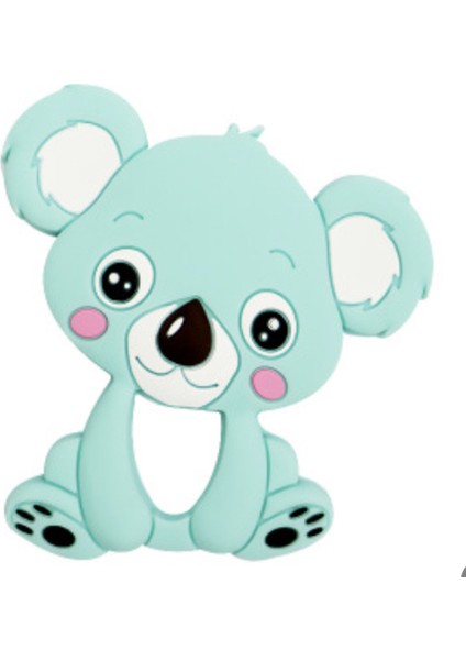 Bebek Hayvan Silikon Dişlikleri Koala Bebek Diş Çıkarma Ürün Aksesuarları Için Emzik Zincirleri | Bebek Dişçileri (Yurt Dışından)