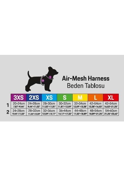Siyah Air-Mesh Göğüs Tasması Kedi Köpek Göğüs Tasması 3xs