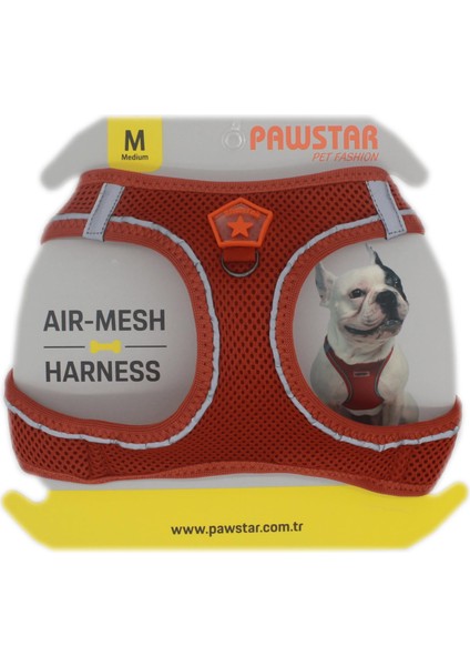 Kiremit Air-Mesh Göğüs Tasması Kedi Köpek Göğüs Tasması 2xs