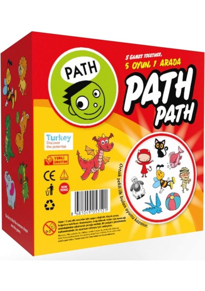 Hector Emporium Redka Path Path Dobble Oyunu Görsel Algı Konsantrasyon Dikkat Hız