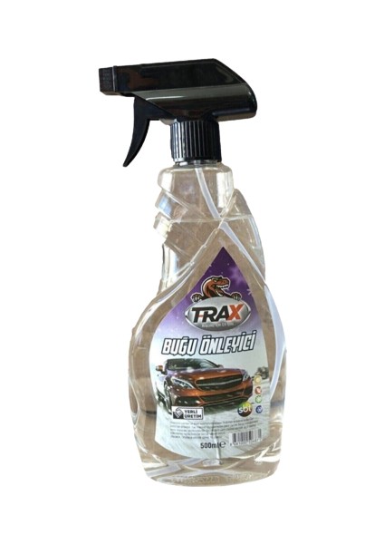 Oto Buğu Önleyici Sprey/ Araç Oto Cam-Gözlük Buğu Giderici Trax 500 ml