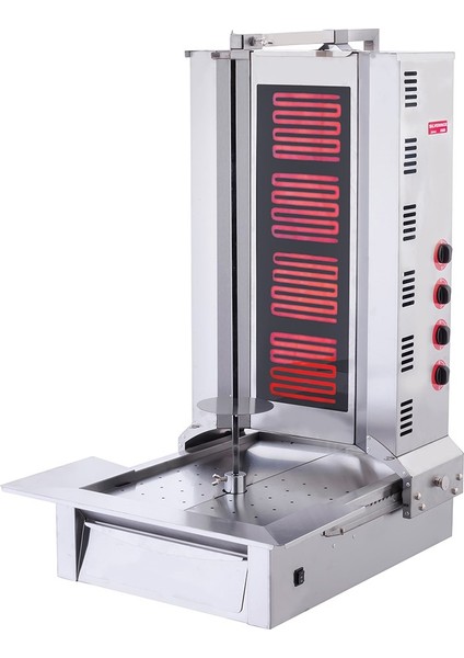 Silverinox Elektrikli 4 Radyanlı Alttan Motorlu Döner Ocağı fiyatları