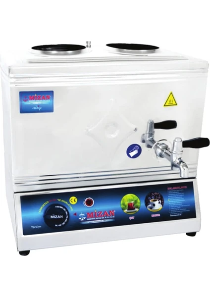 25 Lik Elektrikli 20 Litre 2 Demlikli Çay Kazanı Çay Ocağı