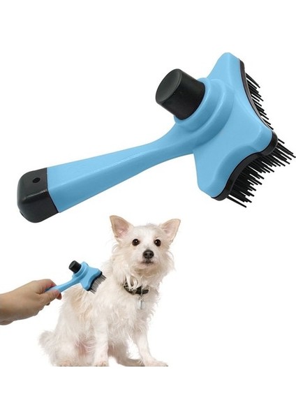 Kaktüskedi Otomatik Temizlenen Kedi Köpek Tarağı (Yurt Dışından)