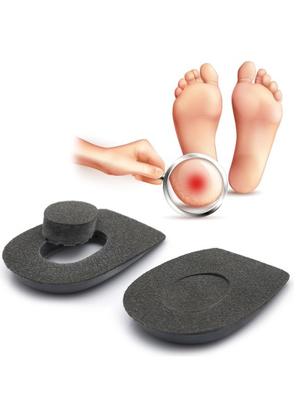 Heelspur (Epin Topukluk) Gri Topuk Dikeni Tabanlık