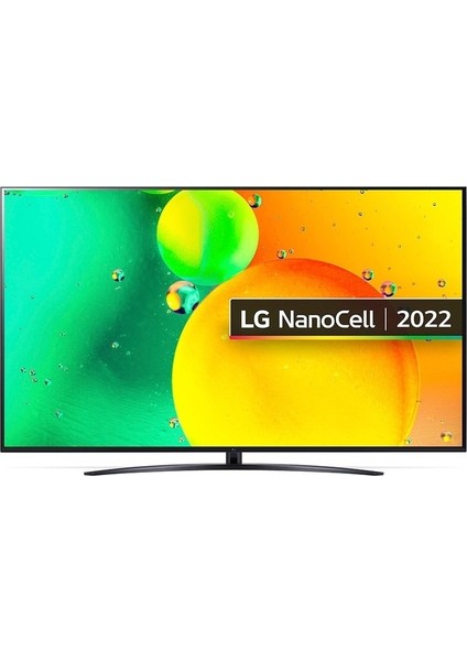 50NANO766QA 50" 126 Ekran Uydu Alıcılı  4K Ultra HD webOS Smart LED TV