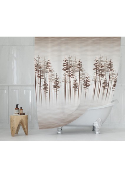 Tropik Banyo Duş Perdesi 3390 Tek Kanat 1X180X200 fiyatları