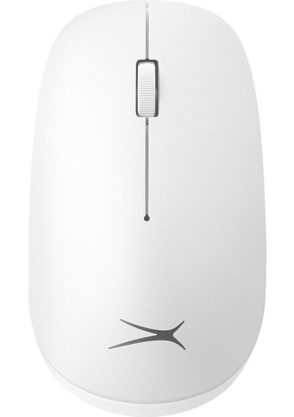 ALBM7305 Beyaz 2.4ghz USB 1600DPI Alkalin Pilli Kablosuz Mouse