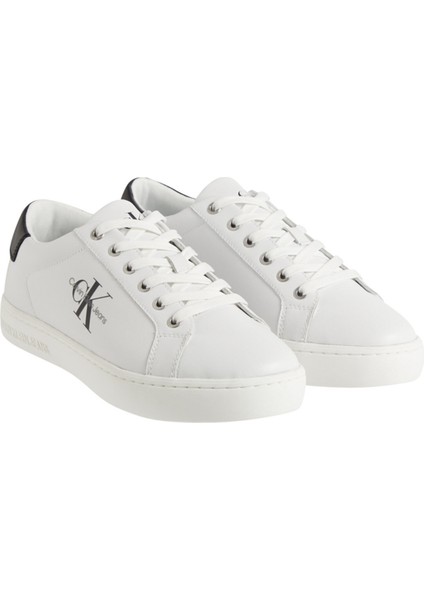 Calvin Klein Classic Cupsole Laceup Lo Beyaz Erkek Sneaker