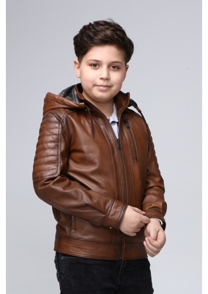 Erkek Çocuk Kapüşonlu Mont