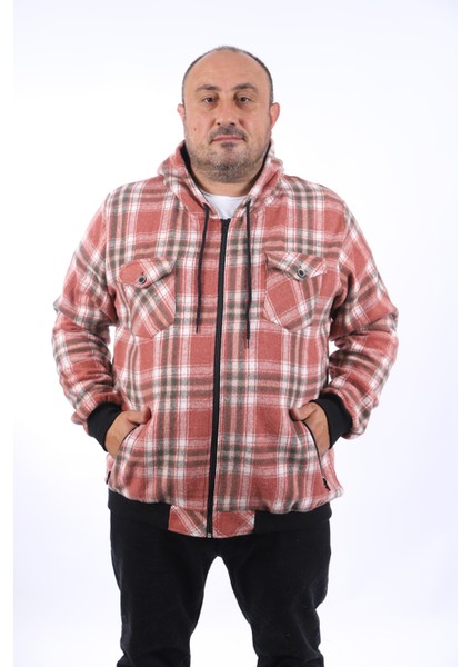 Sweatshirt Oduncu Çıtçıtlı Cepli 22206-YESIL
