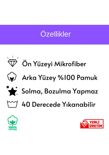 Mackenzie Model Damalı Siyah Renkli Çiçekler Mutfak Havlusu Luxury Dekor Kurulama Bezi El Havlusu