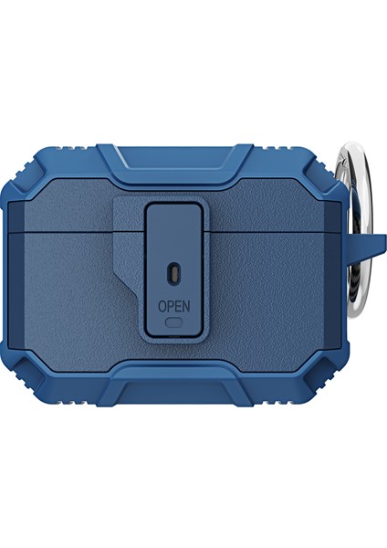 Apple Airpods Pro Için Ultra Korumalı Kancalı Askılı Airbag 27 Silikon