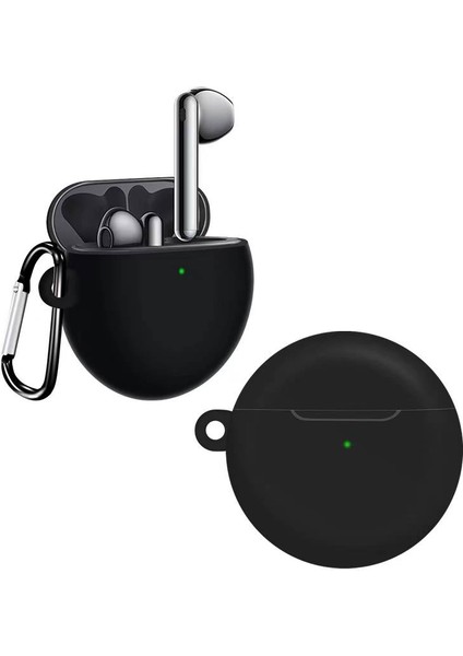 Huawei Freebuds 4 Için Standart Model Kancalı Silikon Kılıf