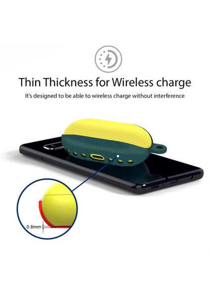 Samsung Galaxy Earbuds Için Askılı Silikon Pembe modelleri