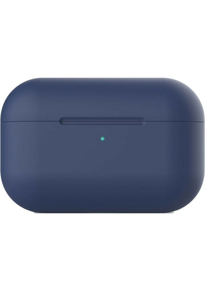 Apple Airpods Pro Için Standart Silikon Kılıf Lacivert