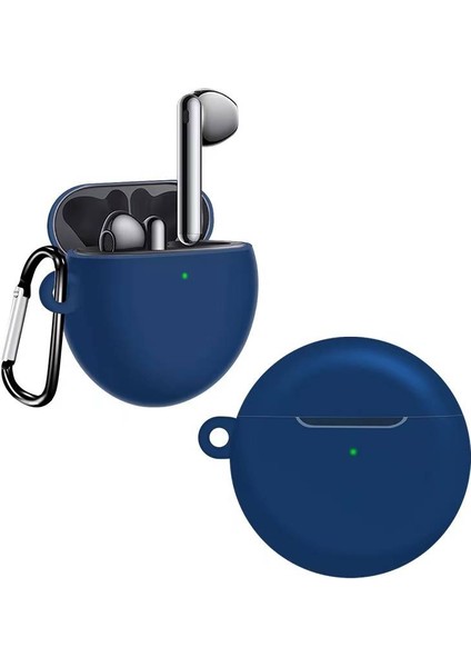 Huawei Freebuds 4 Için Standart Model Kancalı Silikon Kılıf