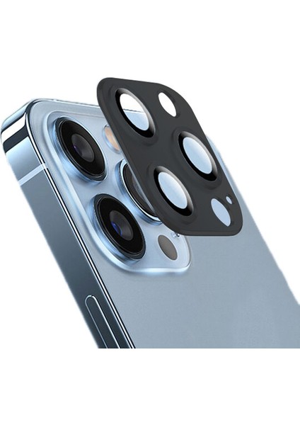 Apple Iphone 13 Pro Max Için Renkli 3D Kamera Koruma Lens Koruyucusu