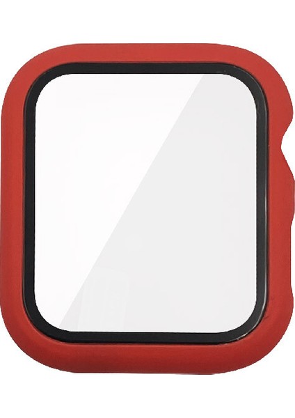 Apple Watch 7 41 mm Için Ekran Koruyuculu Standart Sert Gard Kapak