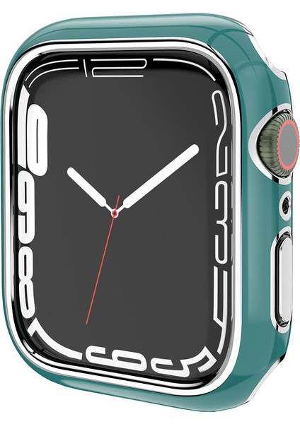 Apple Watch 7 45 mm Için Seramik Görünümlü Kasa Koruyucu Gard Kapak fırsatları
