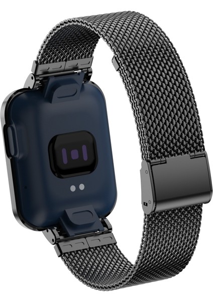 Xiaomi Redmi Watch Için Hasır Metal Kopçalı Kasalı Kordon-Kayış modelleri