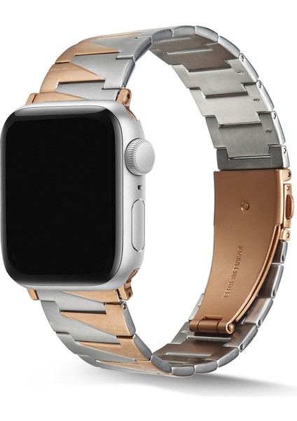 Apple Watch 7 41 mm Için Prizma Model Krd-48 Metal Kayış-Kordon modelleri