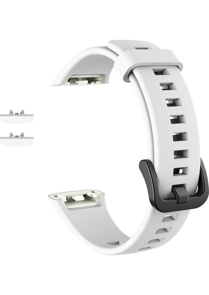 Honor Band 6 Için Renkli Ayarlanabilir Silikon Kordon-Kayış