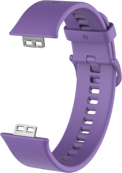 Huawei Watch Fit Için Ayarlanabilir Renkli Silikon Kayış-Kordon