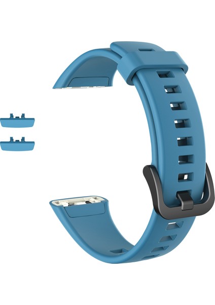 Honor Band 6 Için Renkli Ayarlanabilir Silikon Kordon-Kayış