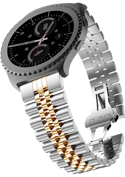 Huawei Honor Watch Gs Pro (22 Mm) Için Renkli Ayarlanabilir Metal (Krd-36) Kordon-Kayış fırsatları