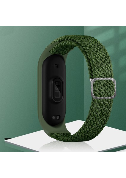Xiaomi Mi Band 3 Için Örgü Model Renkli Silikon Kordon-Kayış indirimleri