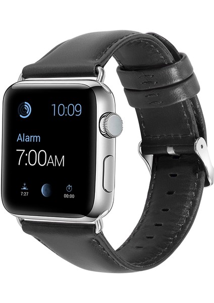 Apple Watch 42 mm Için Renkli Suni Deri Kayış-Kordon
