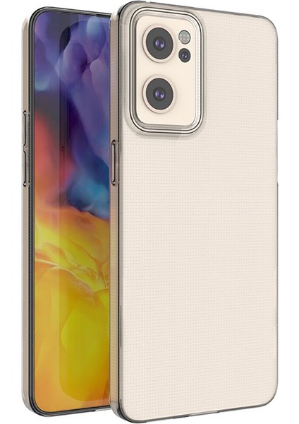 Oppo Reno 7 Kılıf Ultra Ince Şeffaf Silikon