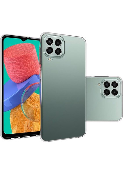 Samsung Galaxy M33 Kılıf Ultra Ince Şeffaf Silikon fırsatları